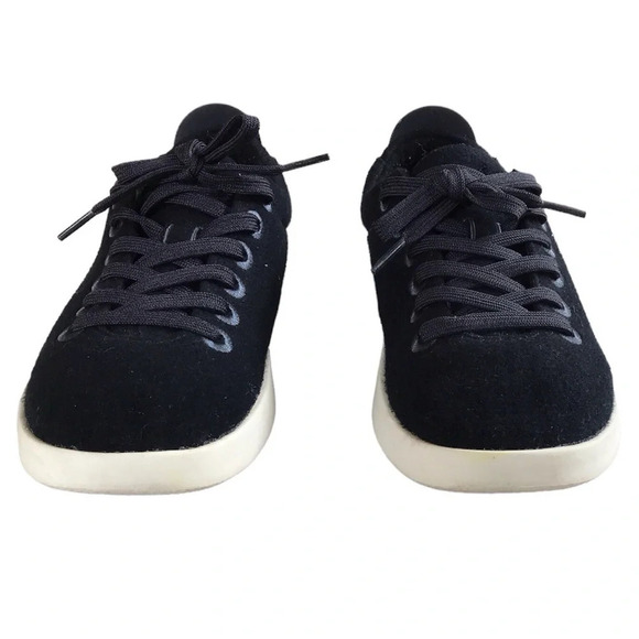 Allbirds Black Wool Pipers Sneakers Women’s size 10 - Picture 2 of 8